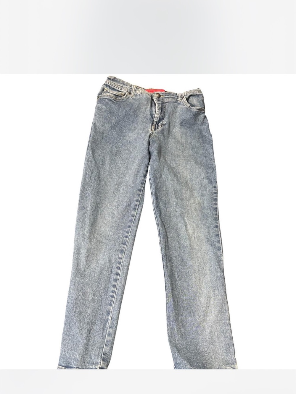 Gloria Vanderbilt Light Blue Straight-Leg Jeans